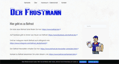 Desktop Screenshot of frostmann.de